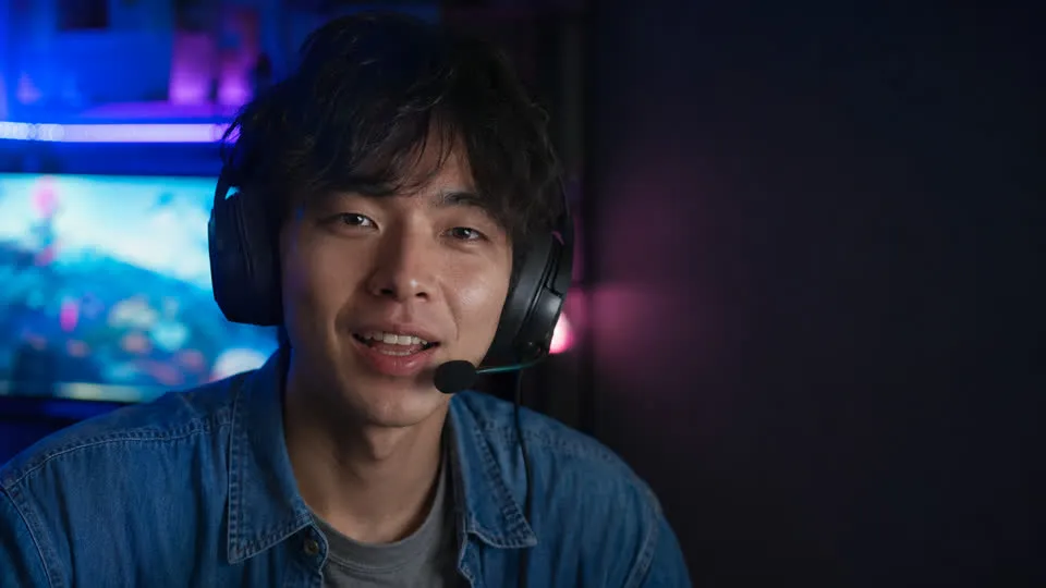 ゲーム配信をするライバー