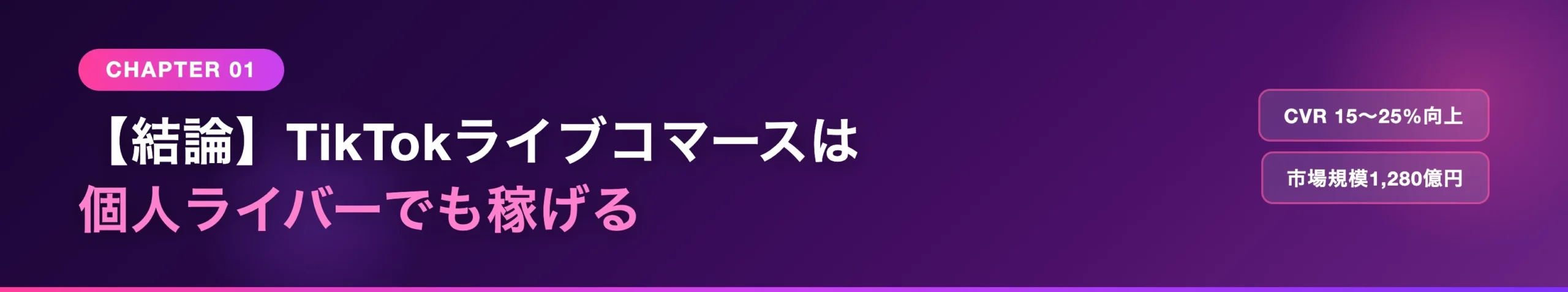 TikTokライブコマースは個人ライバーでも稼げる