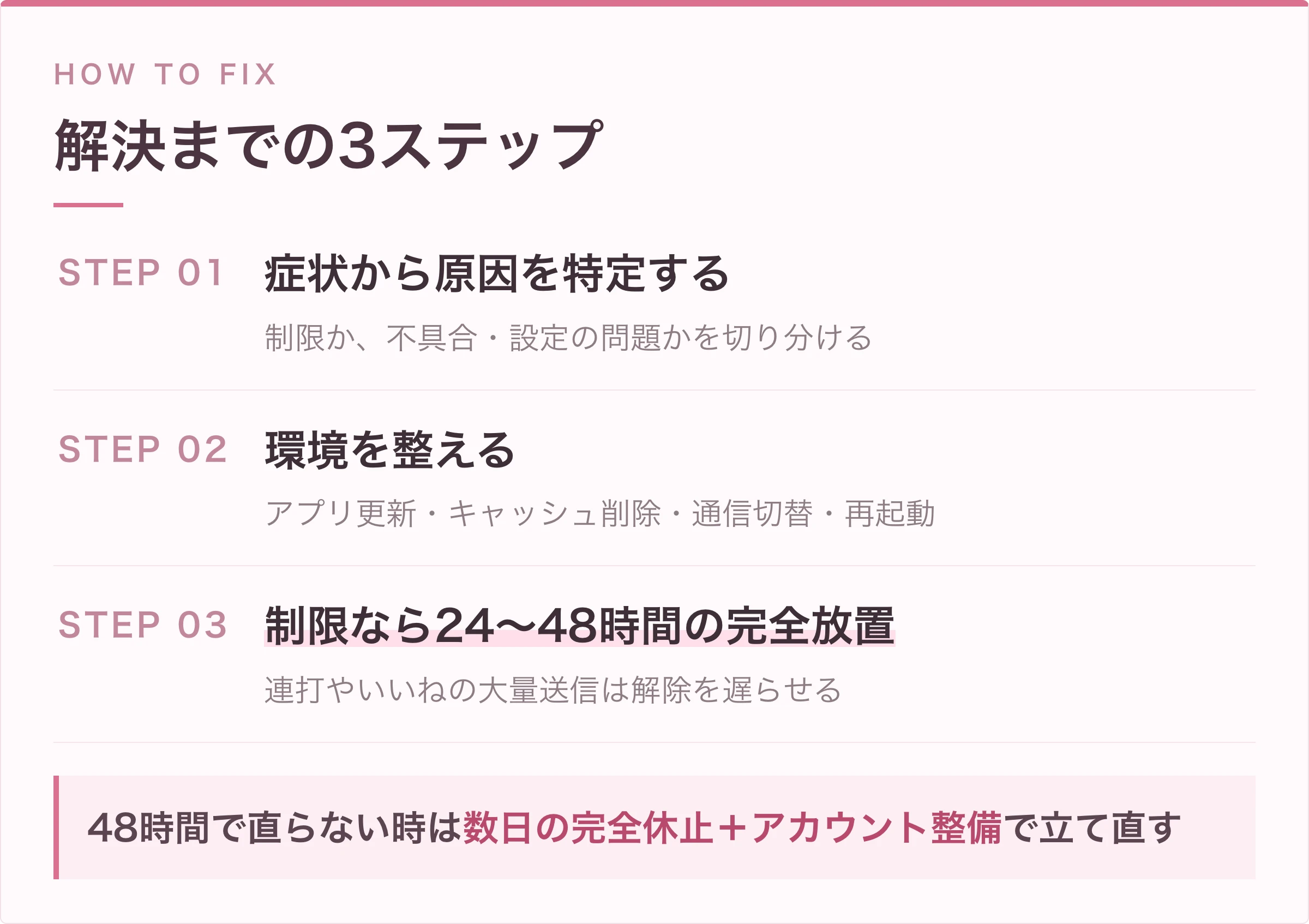 TikTokでフォローできない時の解決3ステップ
